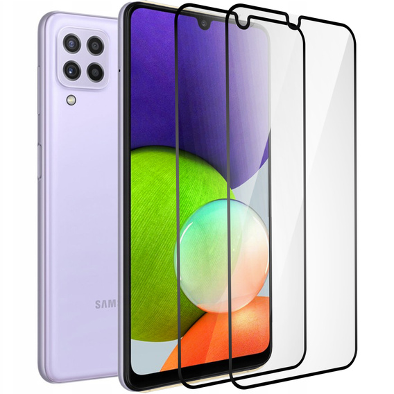 2x kerámia ERBORD hibrid üveg a Samsung Galaxy A22 5G