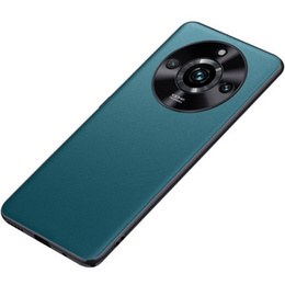 Bőr tok Realme 11 Pro 5G / Pro+ 5G, leather hybrid, zöld