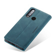 CASEME tok Huawei P30 Lite, Leather Wallet Case, kék