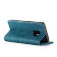 CASEME tok Samsung Galaxy S9, Leather Wallet Case, kék