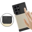 Telefontok a Samsung Galaxy S24 Ultra, ERBORD MagProtect Slide Camera, arany