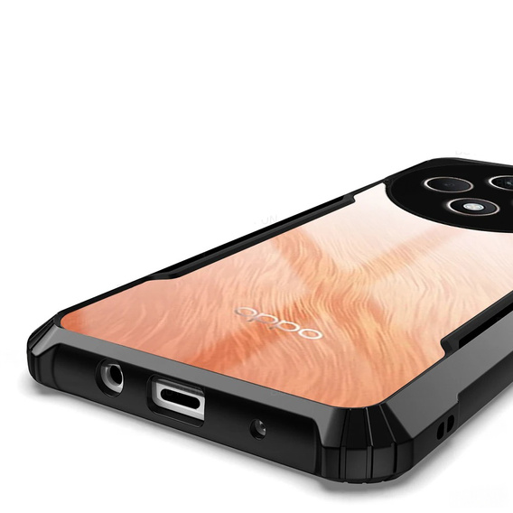 Telefontok a Oppo Reno 12FS / 12F, AntiDrop Hybrid, fekete