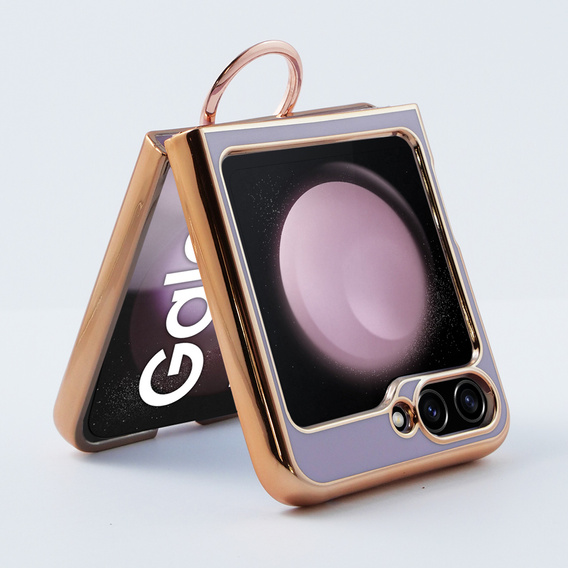 Telefontok a Samsung Galaxy Z Flip 5 5G, Electro Ring, lila