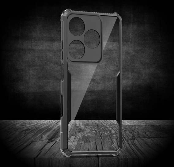 Telefontok a Honor 400 Lite, AntiDrop Hybrid, fekete