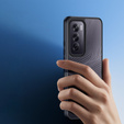 DuxDucis tok Oppo Reno 12, Aimo case, átlátszó / fekete