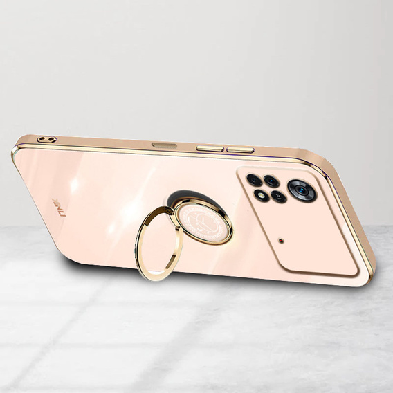 Telefontok a Xiaomi Poco M4 Pro 4G, Electro Ring, rózsaszín