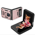 Telefontok a Samsung Galaxy Z Flip3 5G, CamShield Slide, rózsaszín rose gold