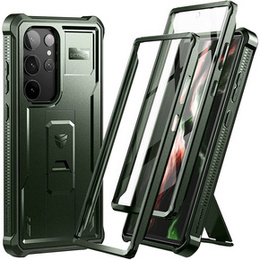Páncélozott tok a Samsung Galaxy S23 Ultra, Dexnor Full Body (Two Frames), zöld
