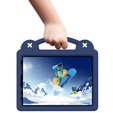 Gyermek tok iPad Air 10.9" 2022/2020 (5/4 gen.) / Pro 11" 2022/2021/2020 (4/3/2 gen.), Cute Patterns, állvánnyal, sötétkék