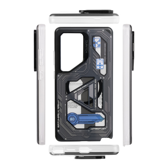 Telefontok a Samsung Galaxy S24 Ultra, Suritch Full Body for MagSafe, cyber punk