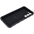 Páncélozott tok a Samsung Galaxy S23, Dual-Layer, sötétkék