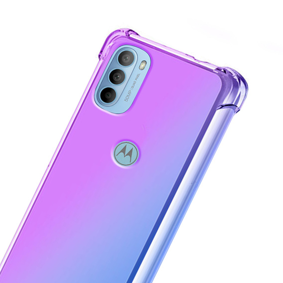 Tok Motorola Moto G31 / G41, Gradient Dropproof, kék