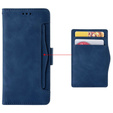 Flap tok Oppo Reno 14F, kártya slot, pénztárca, fekete