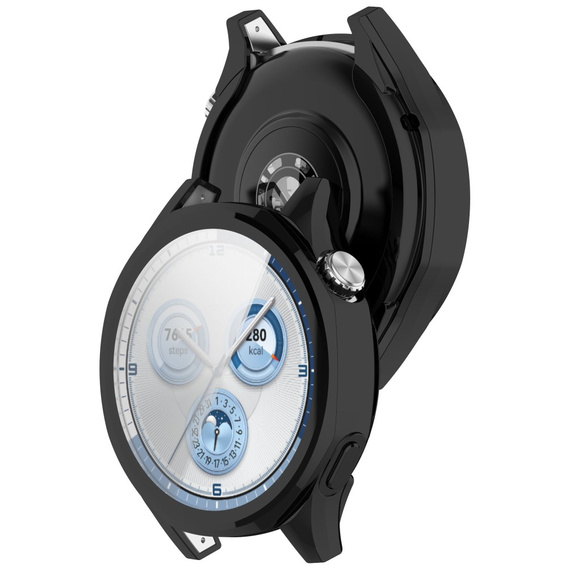2in1 tok képernyővédővel Huawei Watch GT 5 46mm, fekete