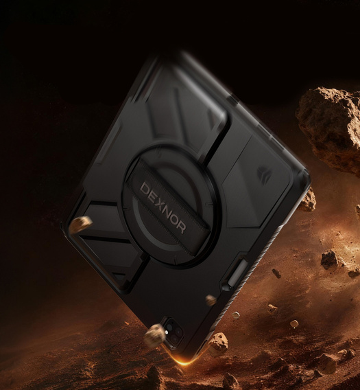 Dexnor 360° tok pánttal és tolltartóval iPad Pro 13" 2024 (7. generáció) készülékhez