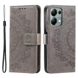 Pattintható tok a Xiaomi Redmi Note 13 Pro 4G / Xiaomi Redmi Note 14S / Xiaomi Poco M6 Pro 4G, Mandala, szürke