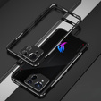 Tok ASUS ROG Phone 8 Pro, Armor Bumper, lencsevédővel, fekete / ezüst
