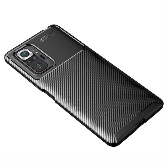 Telefontok a Xiaomi Redmi Note 10 Pro, Carbon Gel, fekete