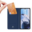 Dux Ducis Telefontok a Motorola Moto E22 / E22i, Skinpro, sötétkék