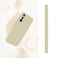 Telefontok a Samsung Galaxy A36 5G, Silicone Lite, bézs színű