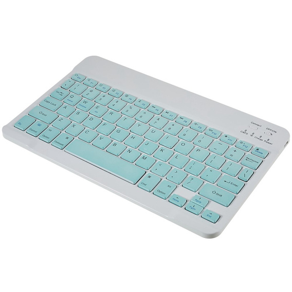 Tok + billentyűzet Samsung Galaxy Tab S7 T870/T875 / S8, Pen Slot, zöld