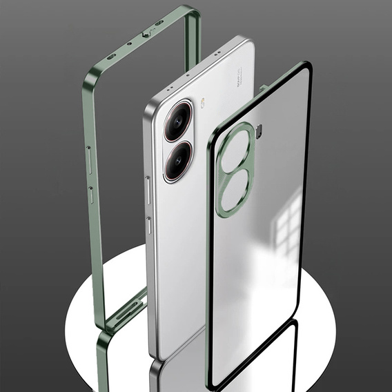 Tok az Xiaomi Poco X7 Pro 5G, Frame Case, zöld