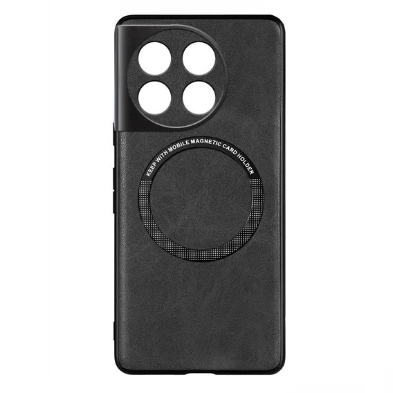 Telefontok a OnePlus 11 5G, Leather Hybrid MagSafe, fekete