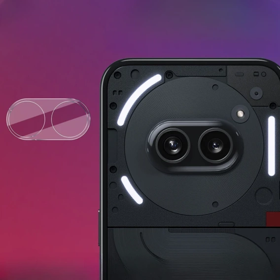 Edzett kameraüveg Nothing Phone 2a, átlátszó