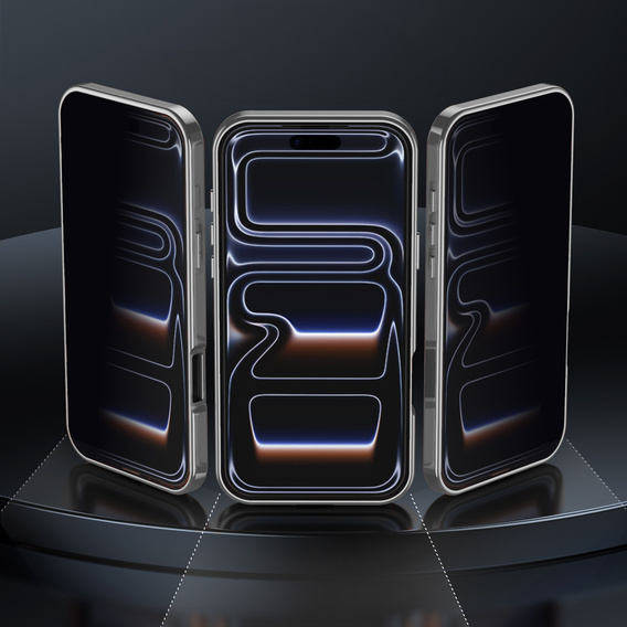 MagSafe-kompatibilis tok iPhone 17 Pro készülékhez, magánéletet védő üveggel