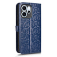 Pántos tok Oppo Reno 14F, pénztárca Rhombus, kék