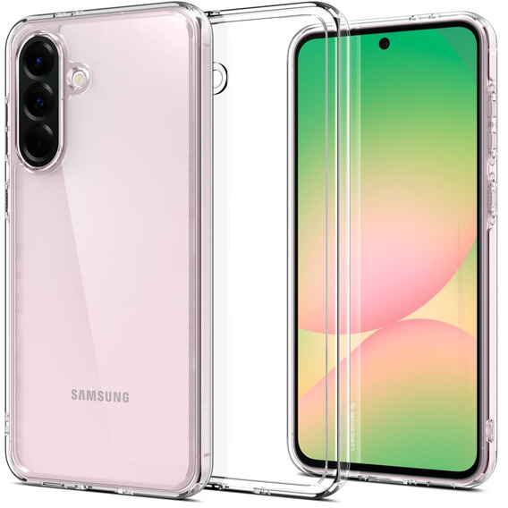 A Spigen tok Samsung Galaxy A56 5G, Ultra Hybrid, átlátszó + 9H edzett üveg