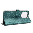 Flap tok Xiaomi Redmi Note 14 4G, Wallet Rhombus, zöld