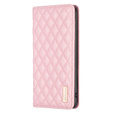 Pattintható tok a Xiaomi Redmi Note 13 5G, Wallet, BINFEN COLOR, rózsaszín