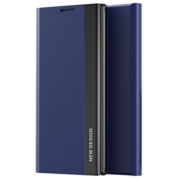 Pattintható tok a Xiaomi Redmi 12C, Side Magnetic, sötétkék