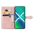 Pattintható tok a Oppo A98 5G, Mandala, rózsaszín rose gold