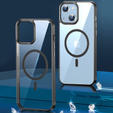 Telefontok a iPhone 14 Plus, ERBORD Hybrid MagSafe Case, fekete