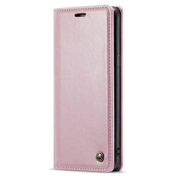 CASEME flip tok Samsung Galaxy S8, Waxy Textured, rózsaszín