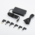 Forcell E856 USB-C 90W univerzális laptop tápegység cserélhető csatlakozókkal
