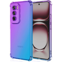 Tok Oppo Reno 12 Pro, Gradient Dropproof, Lila / kék