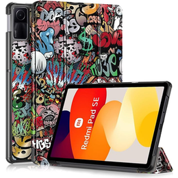 Tok Xiaomi Redmi Pad SE 11", Smartcase, graffiti