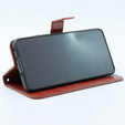 Pattintható tok a Xiaomi 13T / 13T Pro, Crazy Horse Wallet, barna