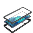 Tok Samsung Galaxy S20 FE készülékhez, Shockproof, fóliával, fekete