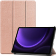 tok Samsung Galaxy Tab S9 FE-hoz, háromrétegű, rózsaszín rose gold