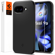 Spigen tok Google Pixel 9A készülékhez, Thin Fit Mag, fekete + 9H edzett üveg