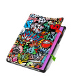 Tok Lenovo Yoga Tab Plus, Smartcase, graffiti