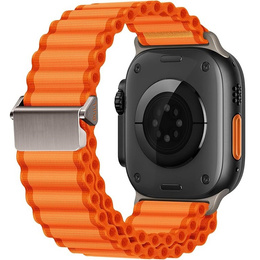 Nylon szíj Apple Watch 1/2/3/4/4/5/6/7/8/9/SE/Ultra/Ultra 2 42/44/45/49mm-es órához