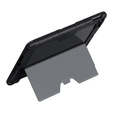 Tok + billentyűzet iPad 7/8/9 10.2 2019 / 2020 / 2021, NILLKIN Bumper Pen Slot, fekete