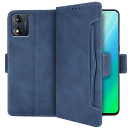 Pattintható tok a Motorola Moto E13, Card Slot, kék