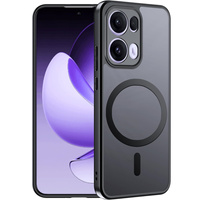 Tok Oppo Reno 13 Pro-hoz, MagSafe, ERBORD Matt Case, fekete