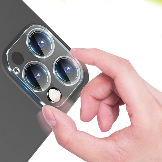 Edzett kameraüveg iPhone 13 Pro / 13 Pro Max, kék